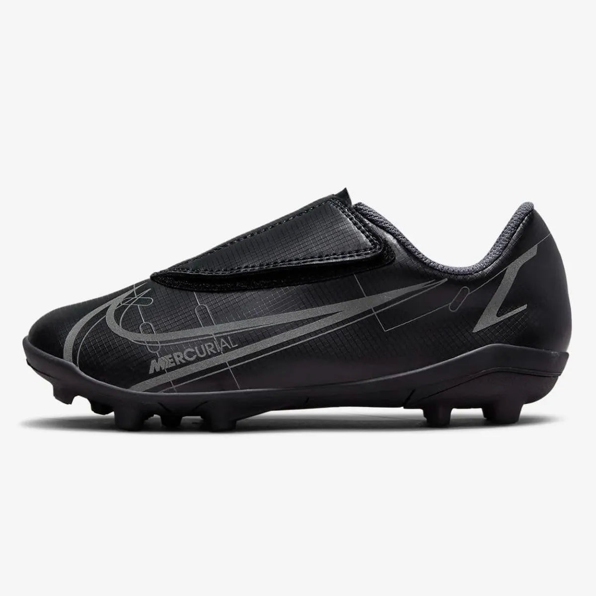 Nike JR Vapor 14 Club FG PS (V) - Black (Side 1)