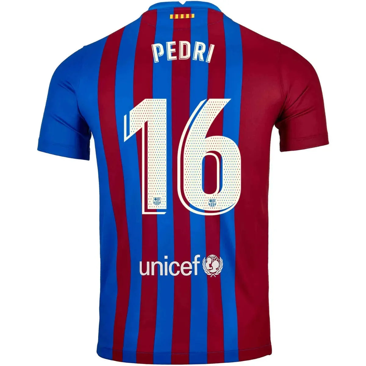 Nike 2021-22 Barcelona Home Authentic Vapor Match Jersey - Soar-Pale Ivory