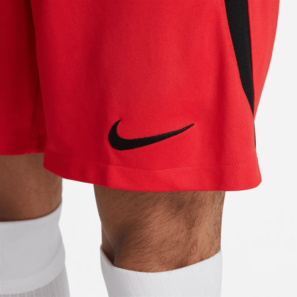 Nike 2022-23 Korea Home Stadium Shorts - Global Red-Black (Detail 2)