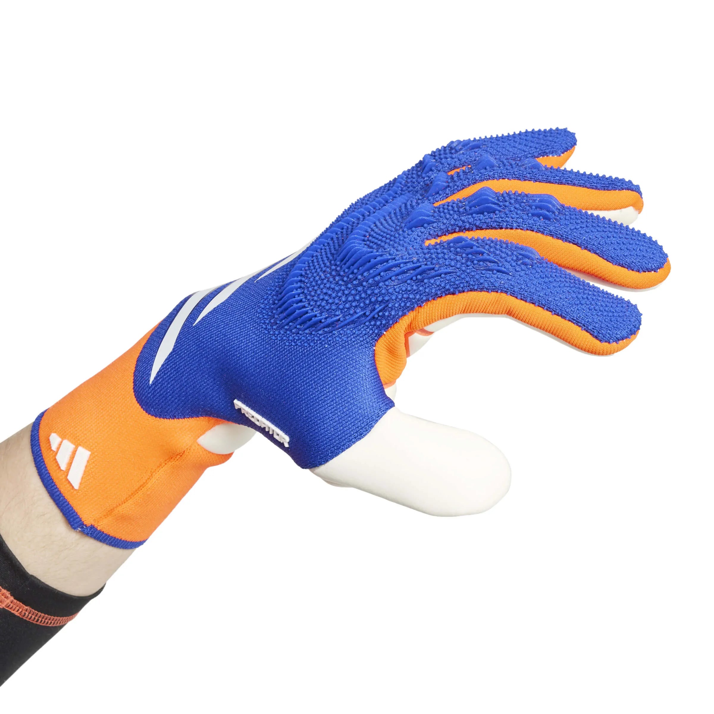 adidas Predator GL Pro Goalkeeper Gloves Lucid Blue / Solar Red / White (Single - Side)