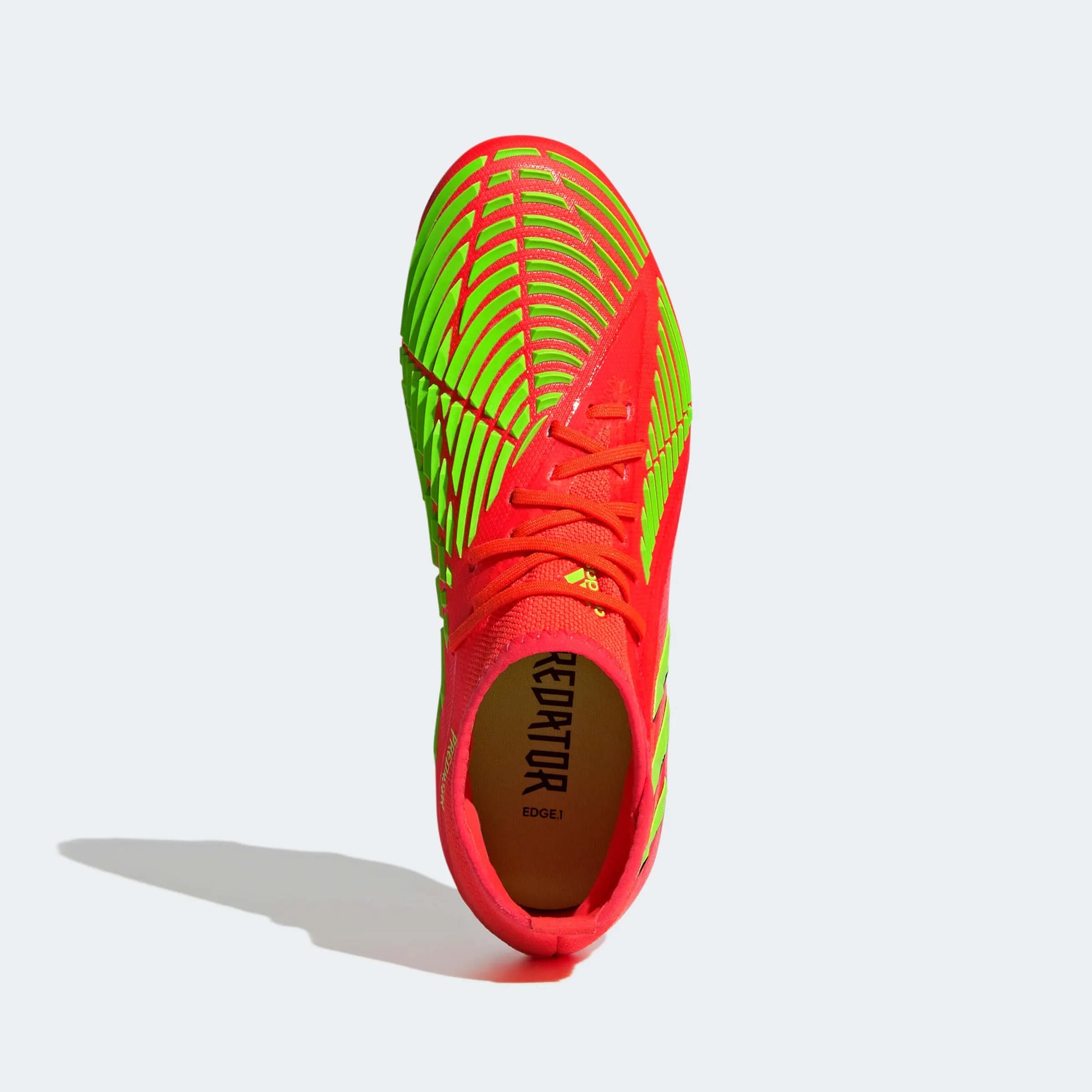 adidas JR Predator Edge .1 FG - Solar Red-Solar Green (Top)
