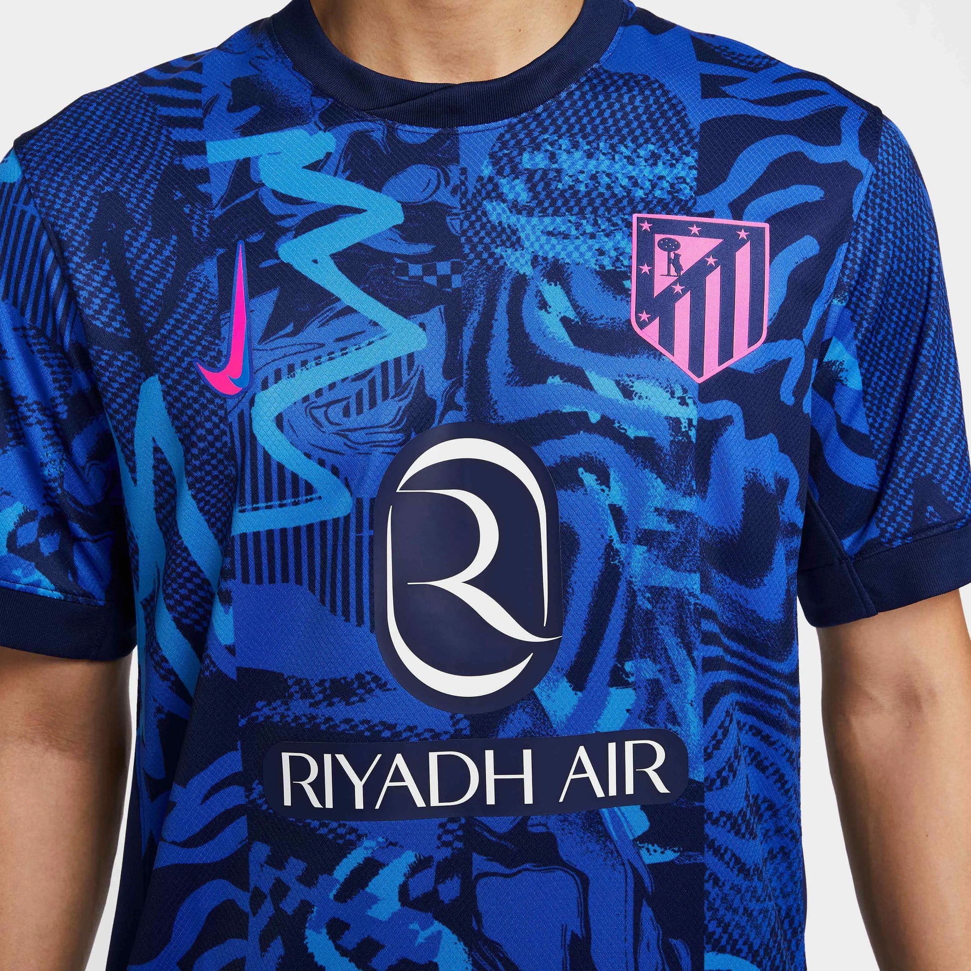 Nike 2024-25 Atletico Madrid Men's Stadium Third Jersey (Detail 2)
