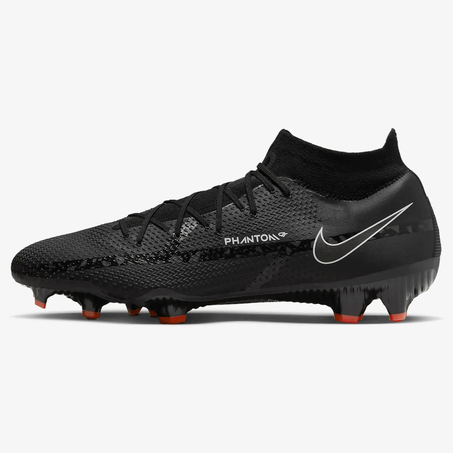 Nike Phantom GT2 Pro DF FG - Black-Grey (Side 1)