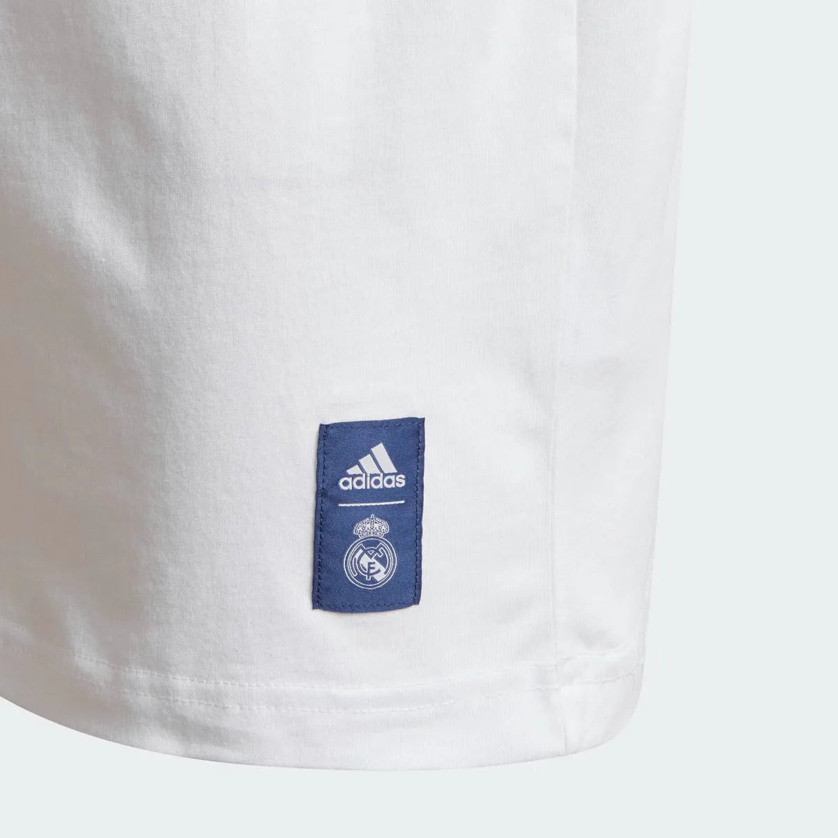 Adidas 2020-21 Real Madrid Youth Graphic Tee - White-Navy