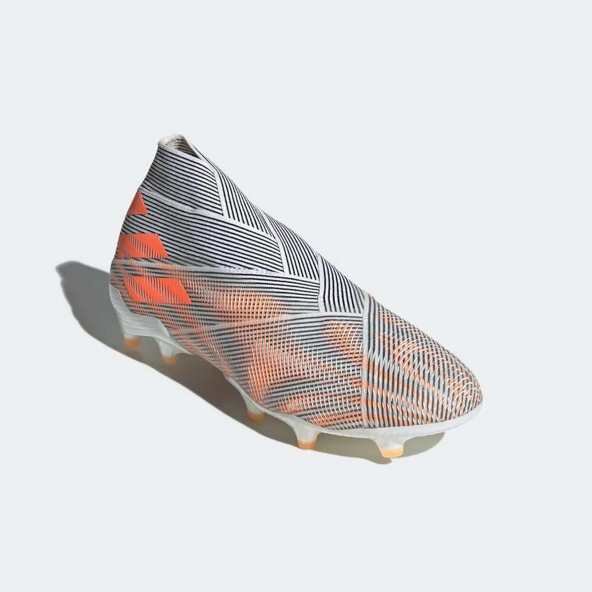 Adidas Nemeziz + FG - White-Black-Orange (Diagonal 1)