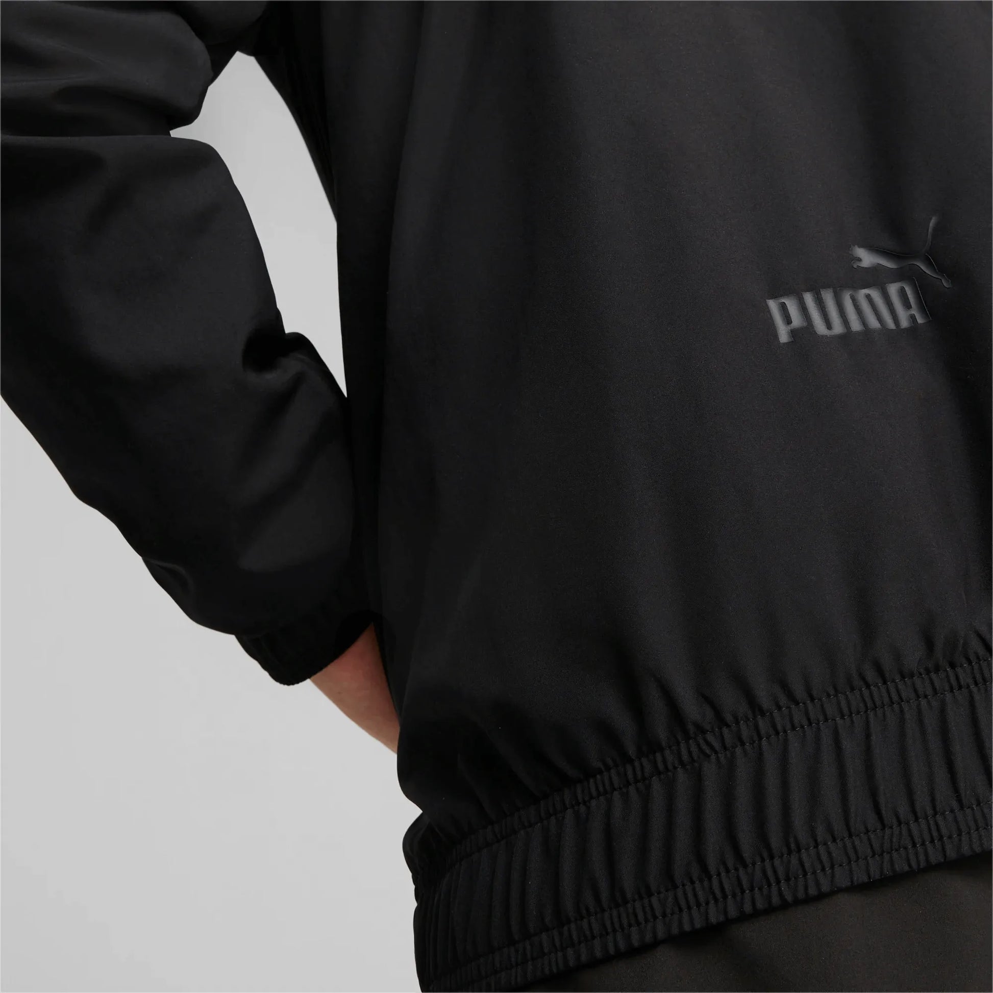 Puma 2023 Borussia Dortmund Pre-Match Jacket - Black (Detail 2)