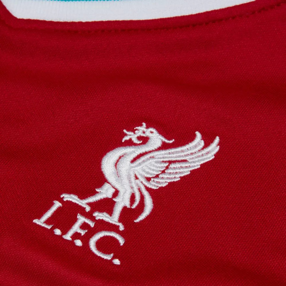 Nike 2020-21 Liverpool Home Little Kids Kit - Red-White