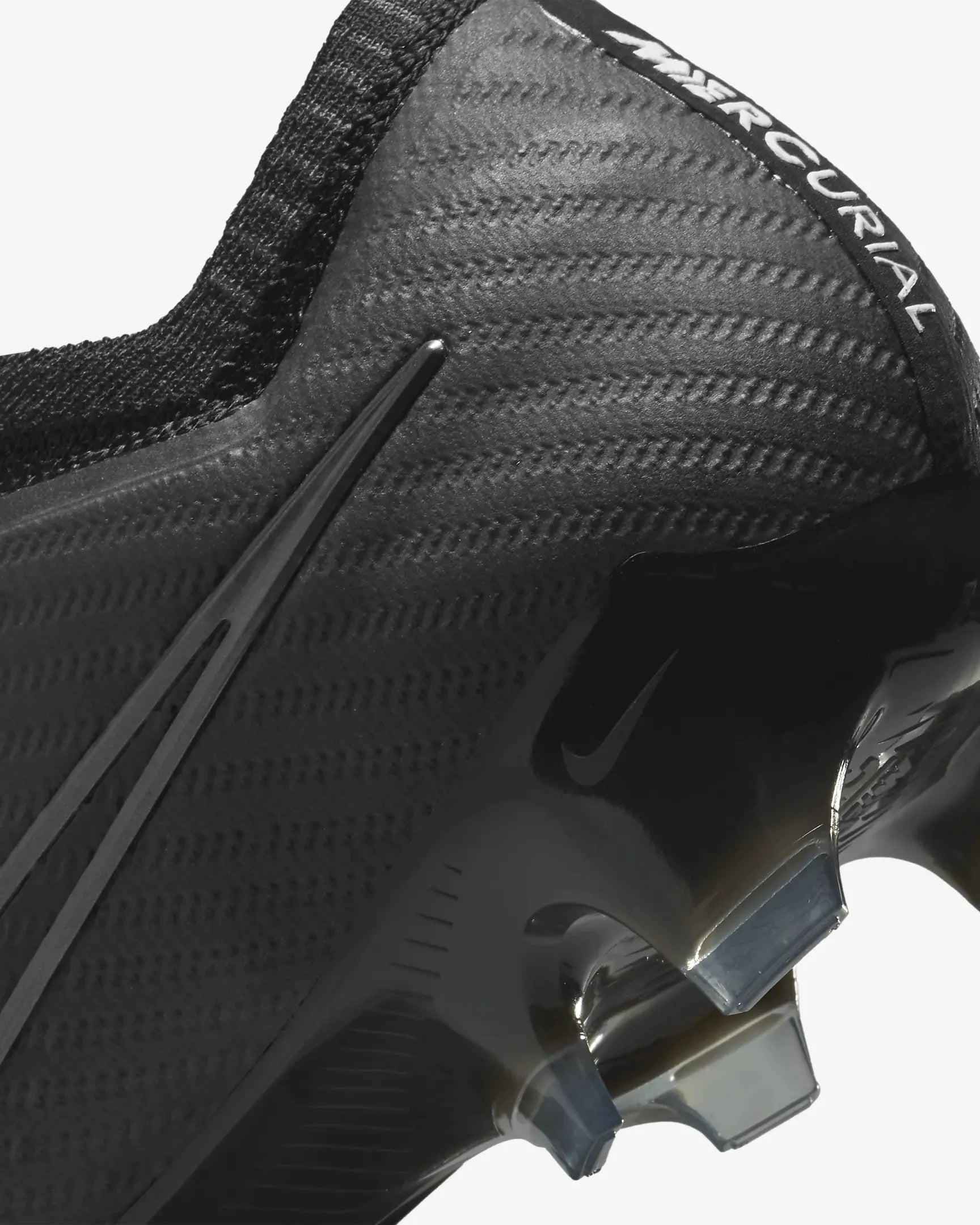 Nike Zoom Vapor 15 Elite FG - Black-Smoke Grey (Detail 3)