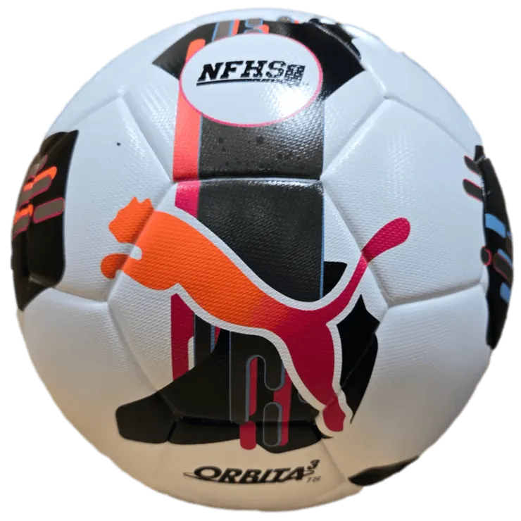 Puma Orbita 3 TB NFHS Ball Puma White-Multi Colour (Front)
