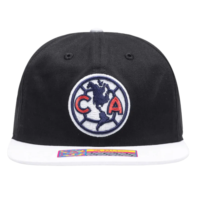 Fan Ink Collection Club America Swingman Snapback Hat (Front)