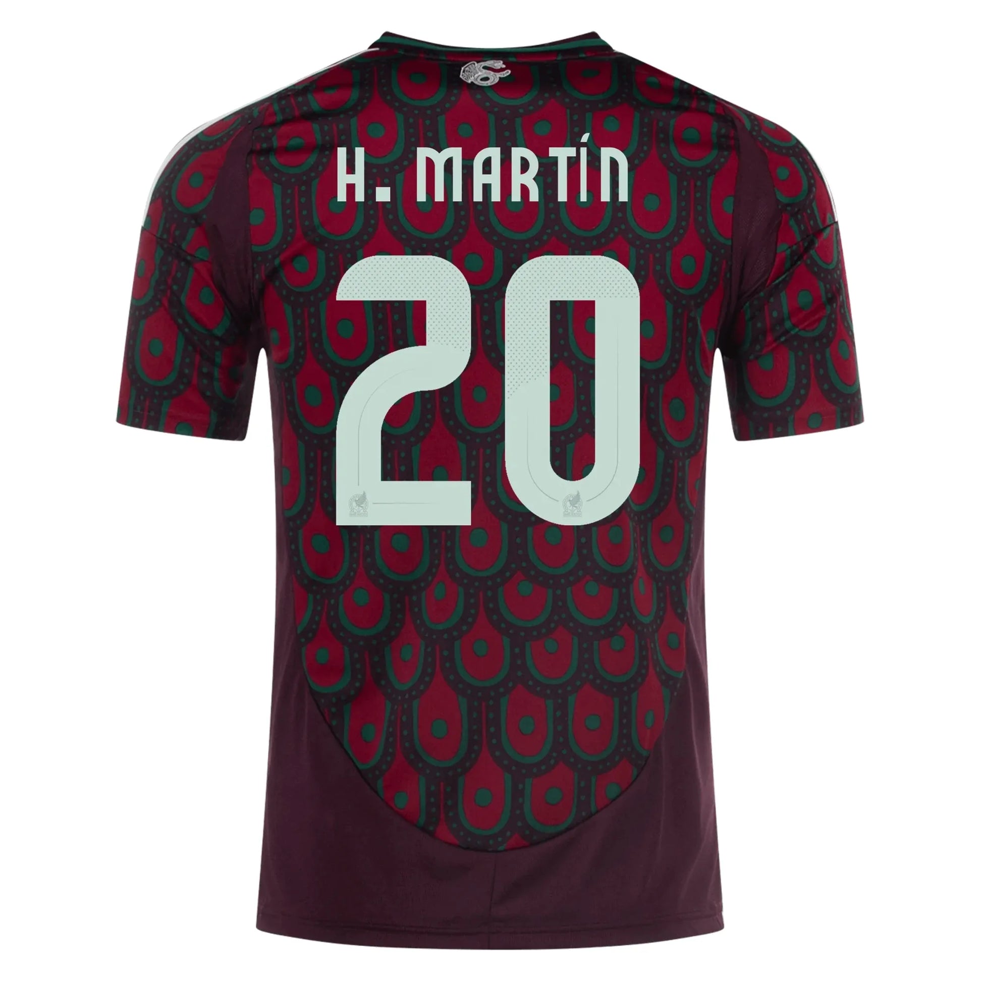 adidas 2024-25 Mexico Men's Stadium Home Jersey (H.Martin)