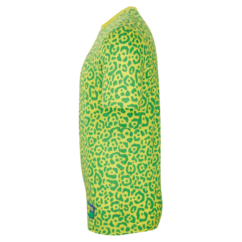 Nike 2022-23 Brazil Ignite WC22 Tee - Yellow-Green (Side)
