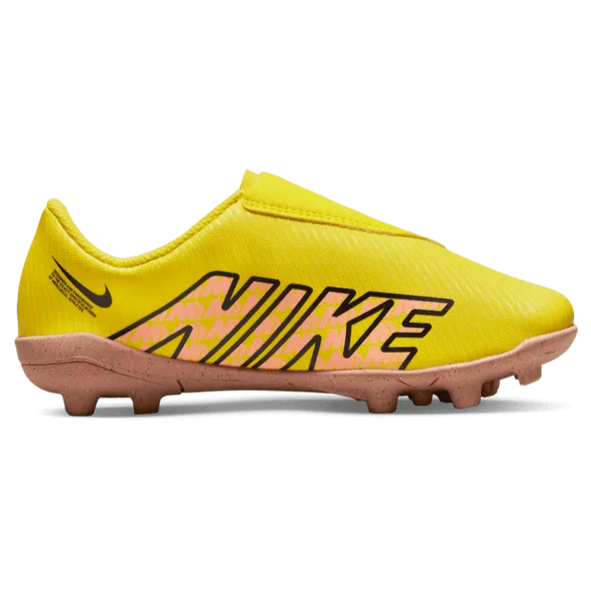 Nike Kids Vapor 15 Club MG PS (V) - Yellow Strike-Sunset Glow (Side 2)