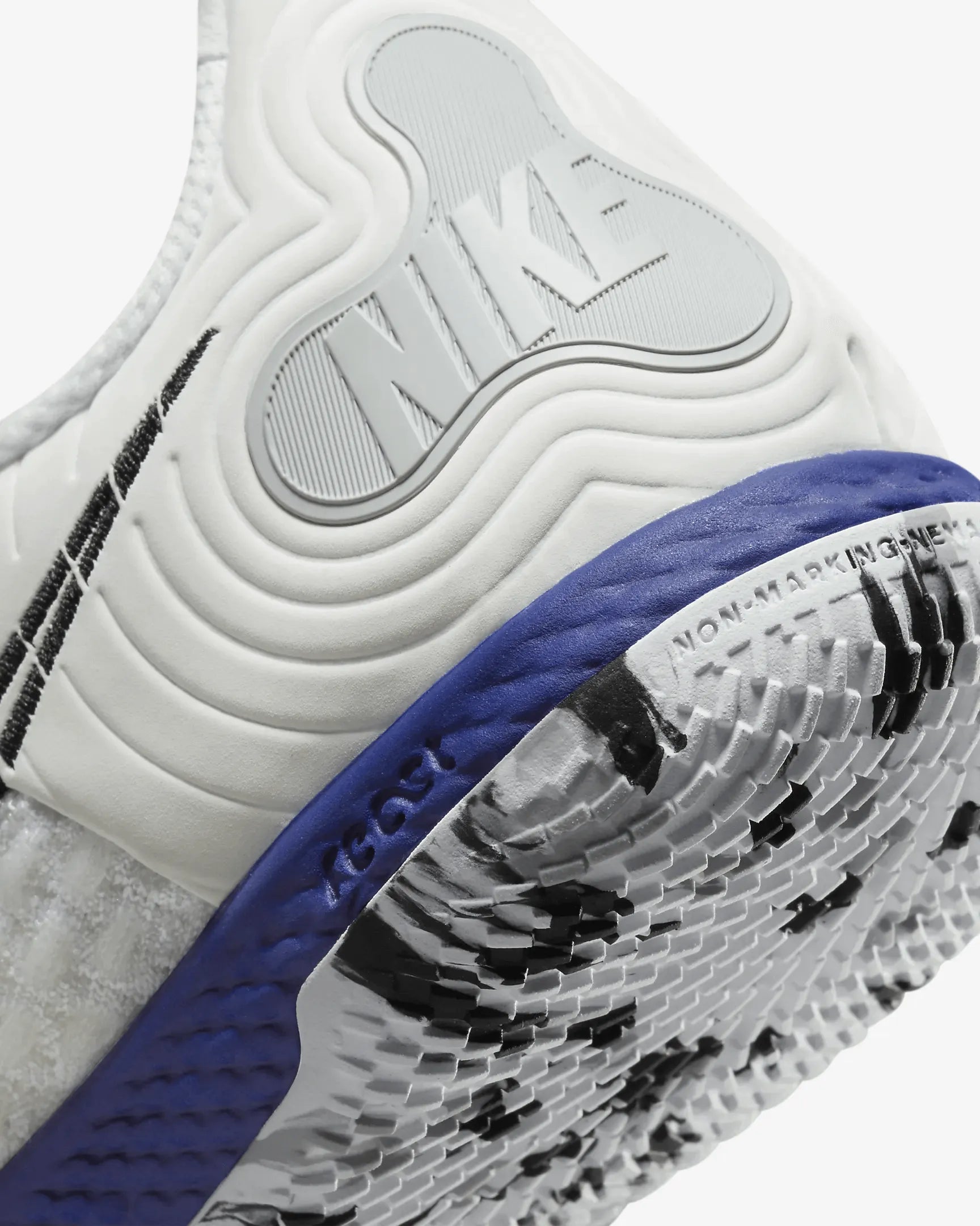 Nike Reactgato - White - Black - Blue (Detail 2)