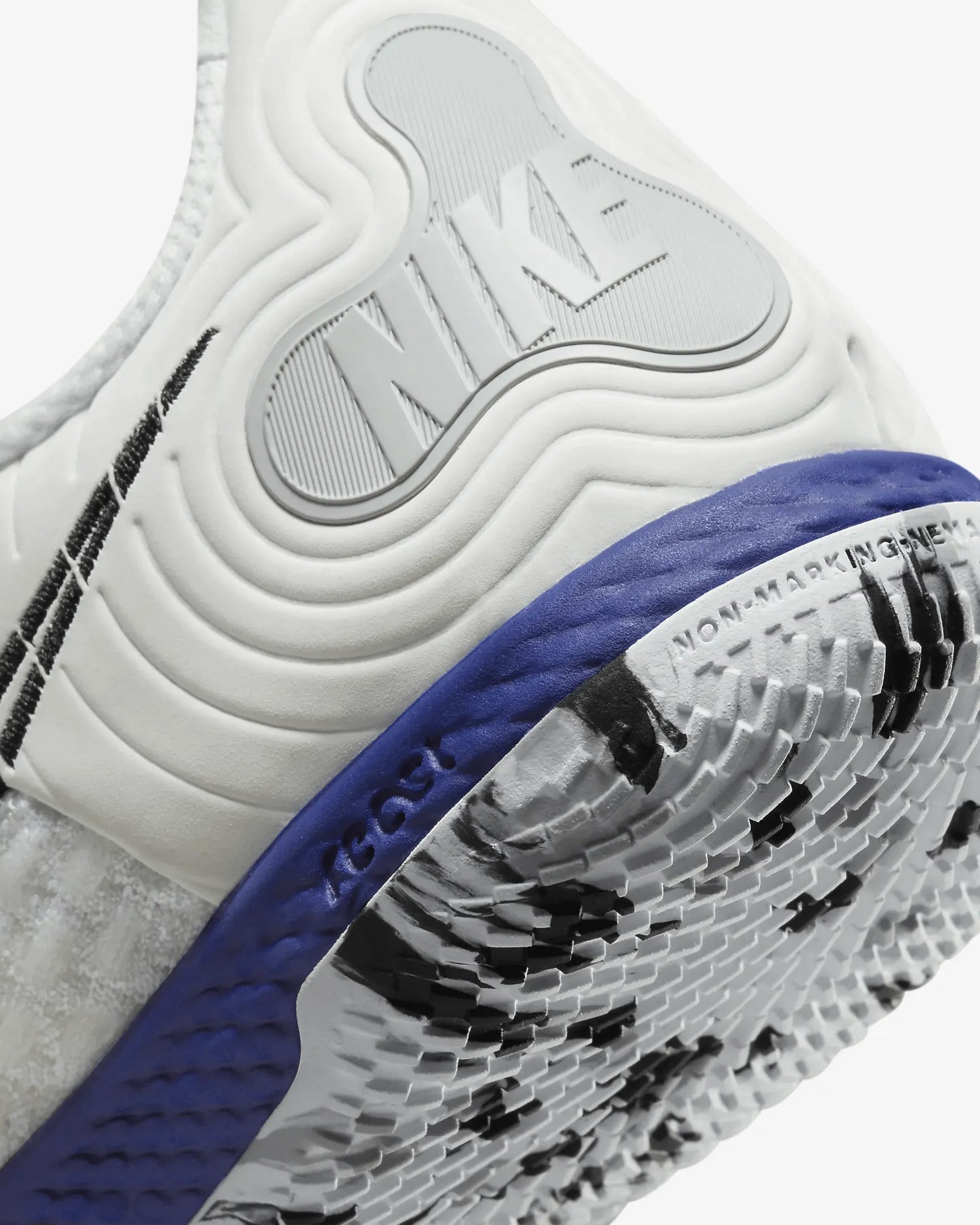 Nike Reactgato - White - Black - Blue (Detail 2)