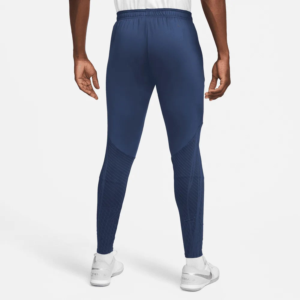 Nike 2022-23 France Strike Pants - Midnight Navy-Gold (Model - Back)