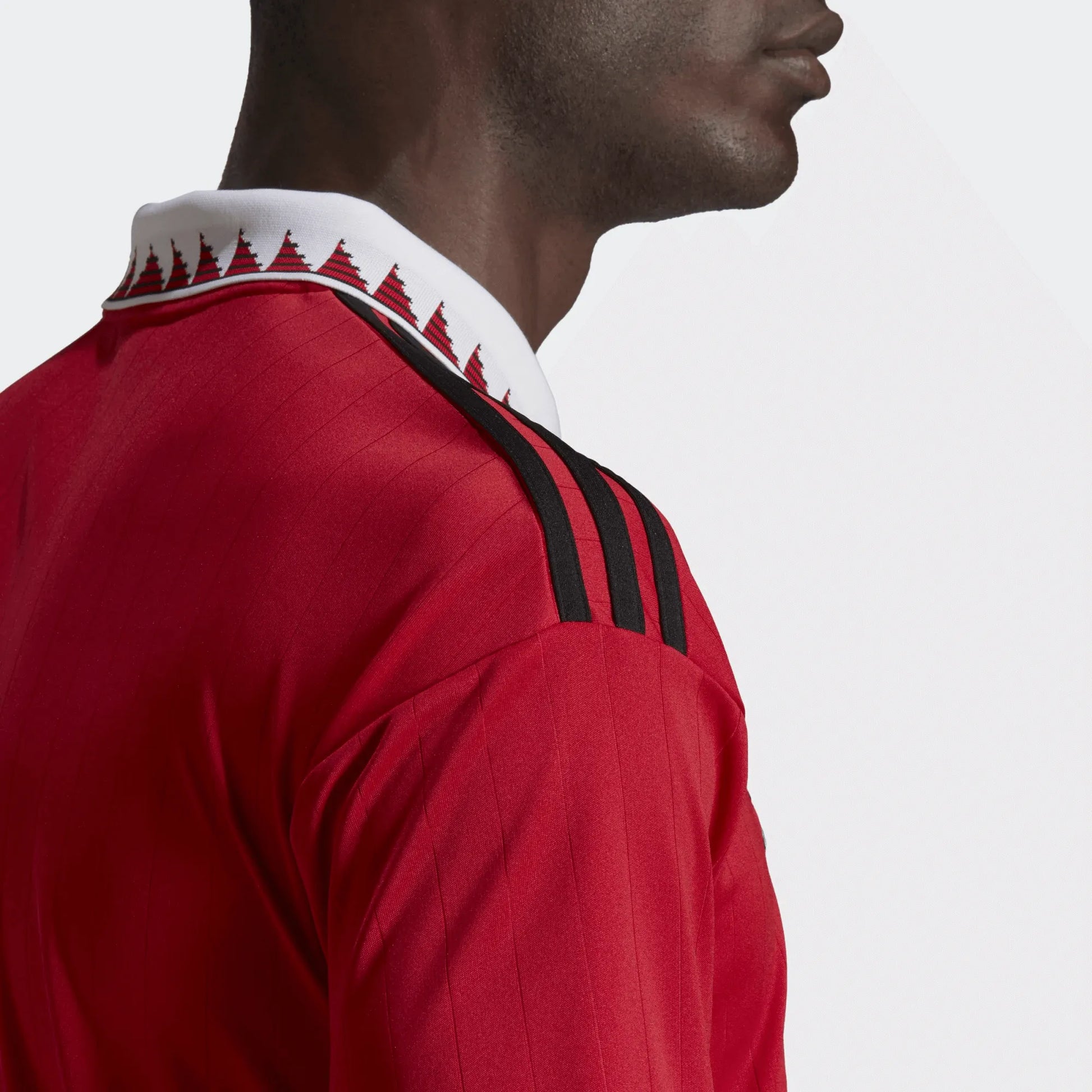 adidas 2022-23 Manchester United Home Jersey - Red-White (Detail 2)