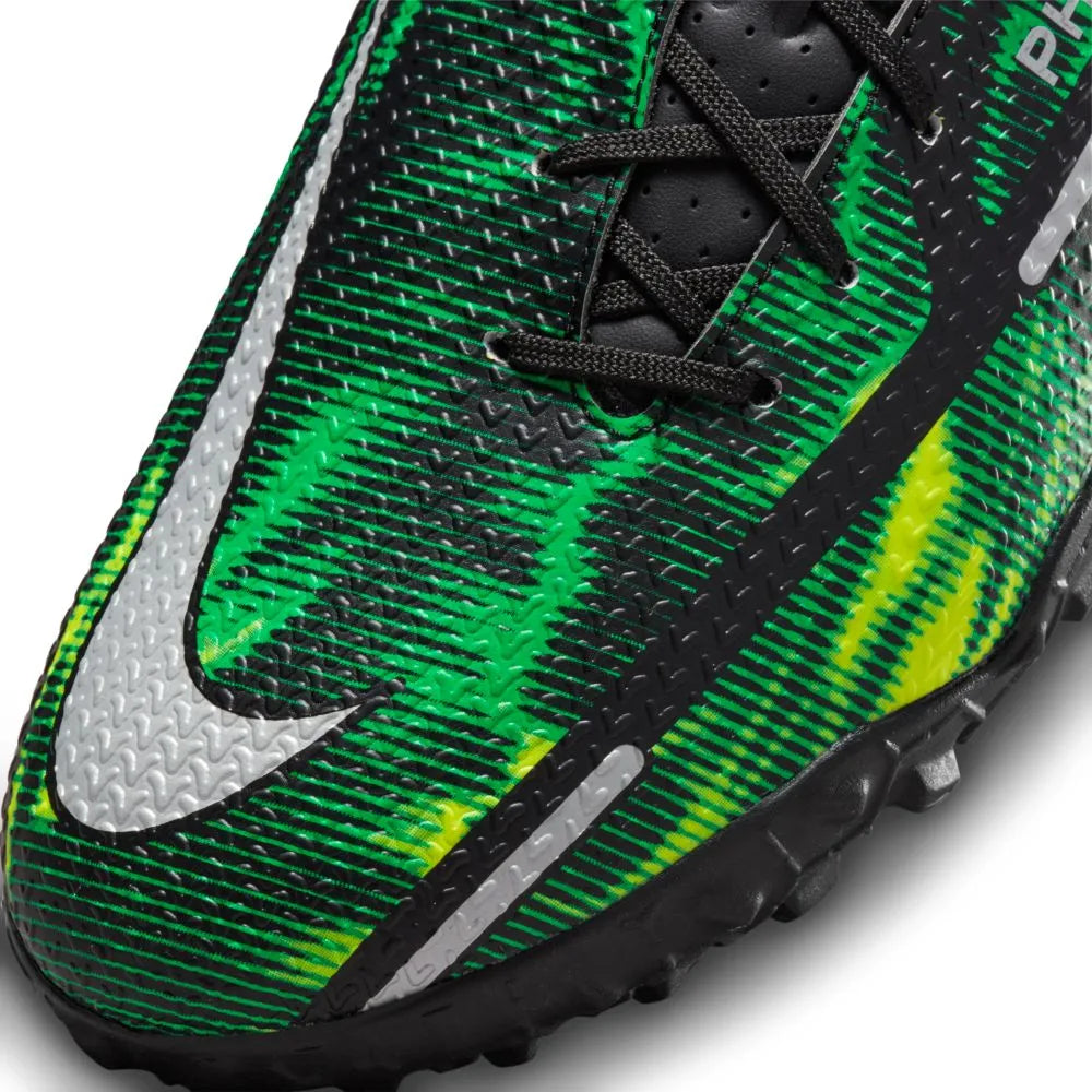 Nike Phantom FT2 Academy SW TF - Black-Green Strike (Detail 1)