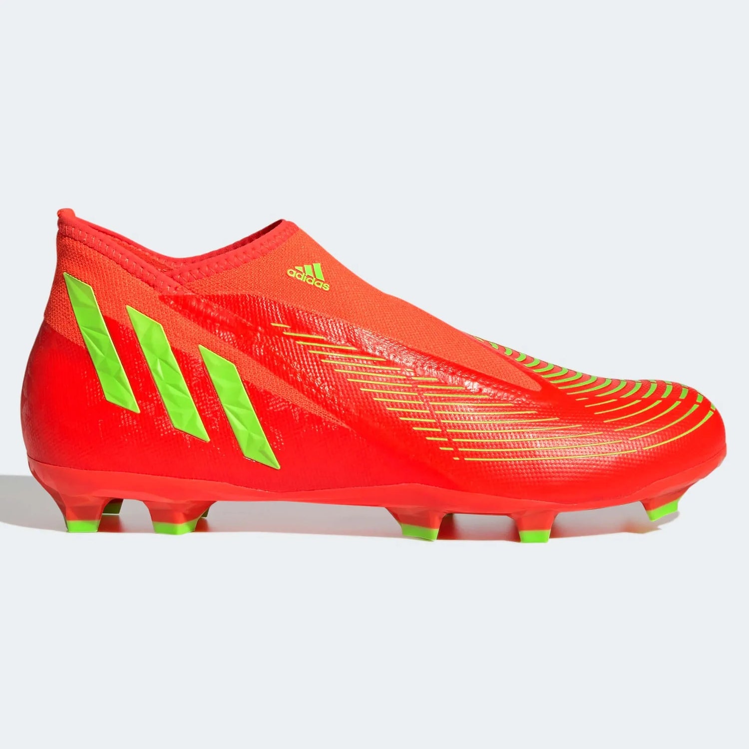 adidas Predator Edge .3 Laceless FG - Solar Red-Solar Green (Side 1)