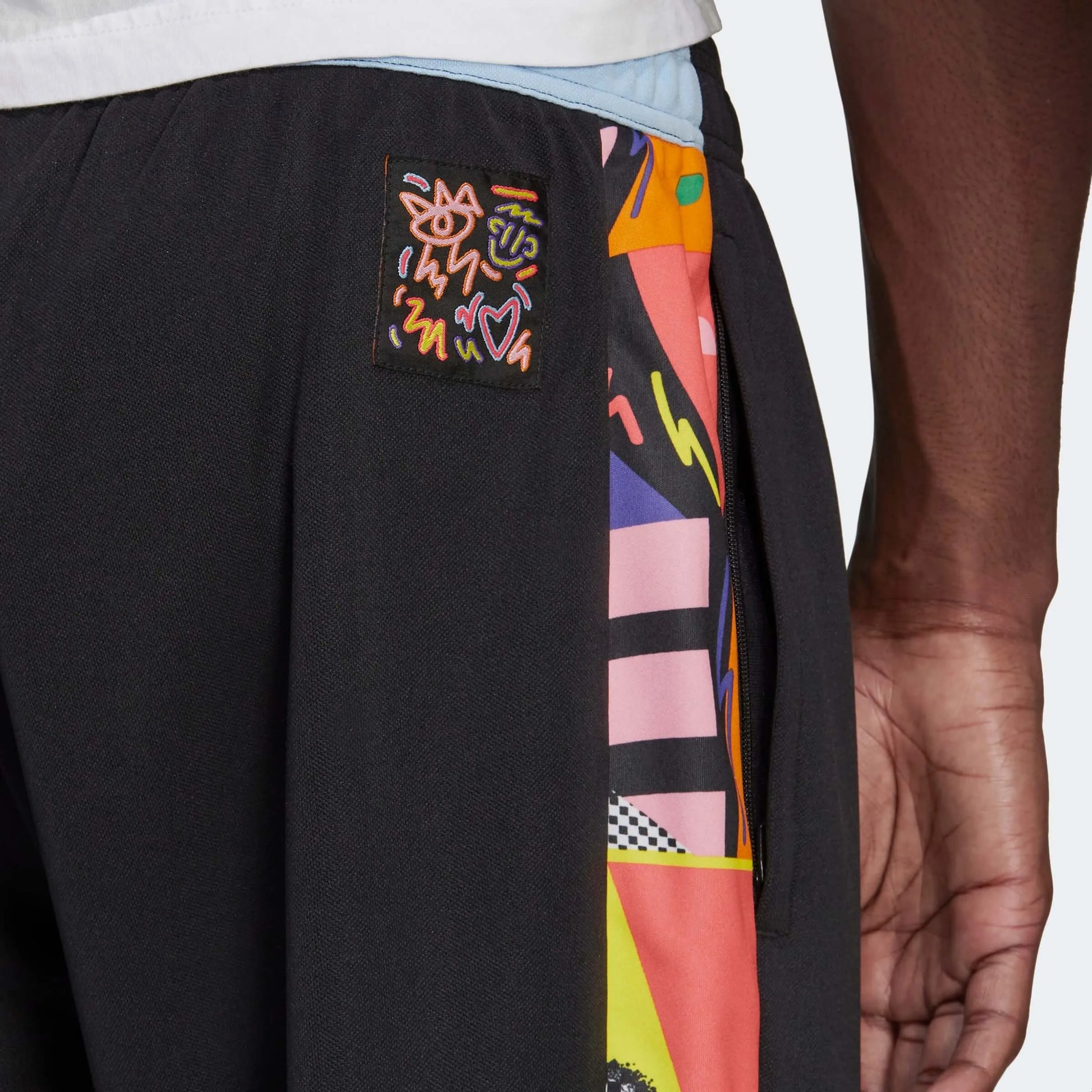 adidas Tiro Pride Pants - Black-Multi (Detail 2)