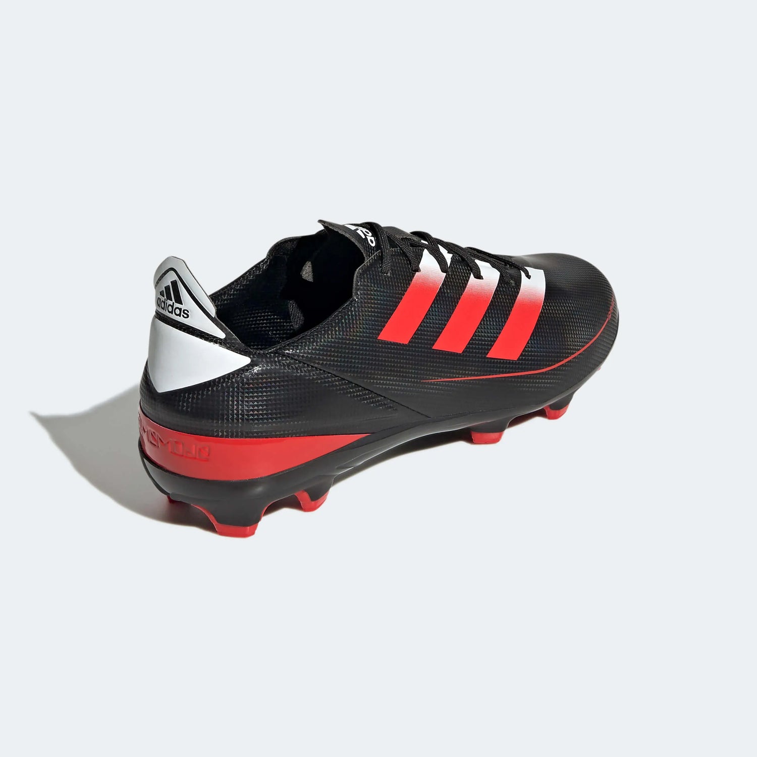 adidas JR GameMode FG - Black-Red (Diagonal 2)