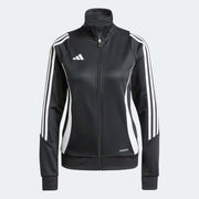 adidas Tiro 24 Women's Training Jacket Black-White (Front)