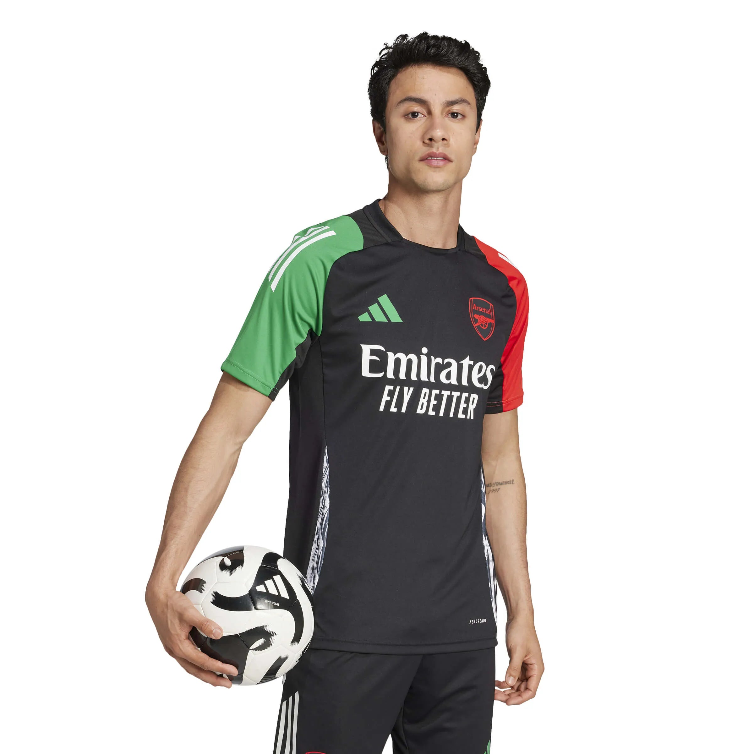 adidas 2024-25 Arsenal Men's EU Training Jersey (Model - Side)