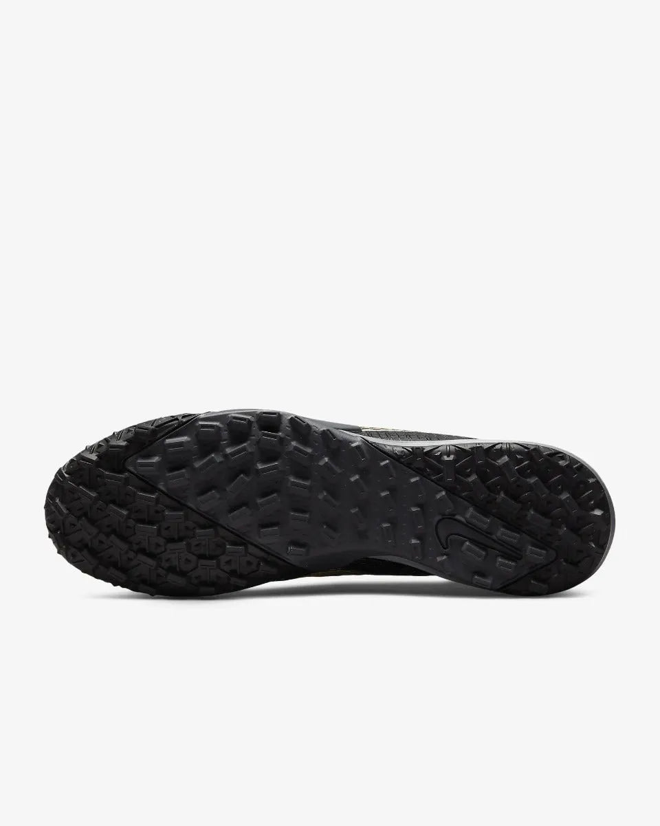 Nike Mercurial Superfly 8 Academy Turf - Black-Gold-Silver (Bottom)