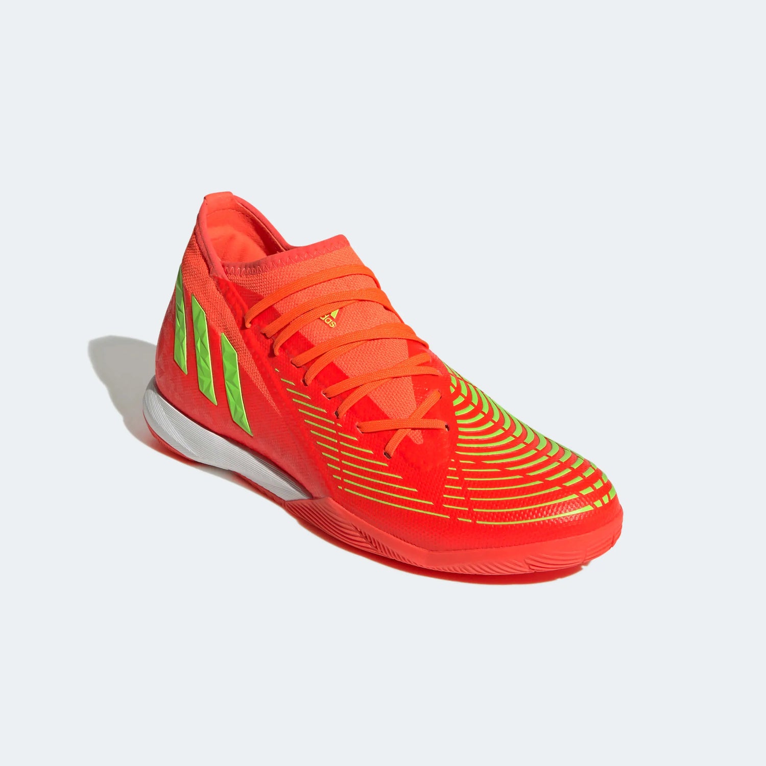 adidas Predator Edge .3 Indoor - Solar Red-Solar Green (Diagonal 1)