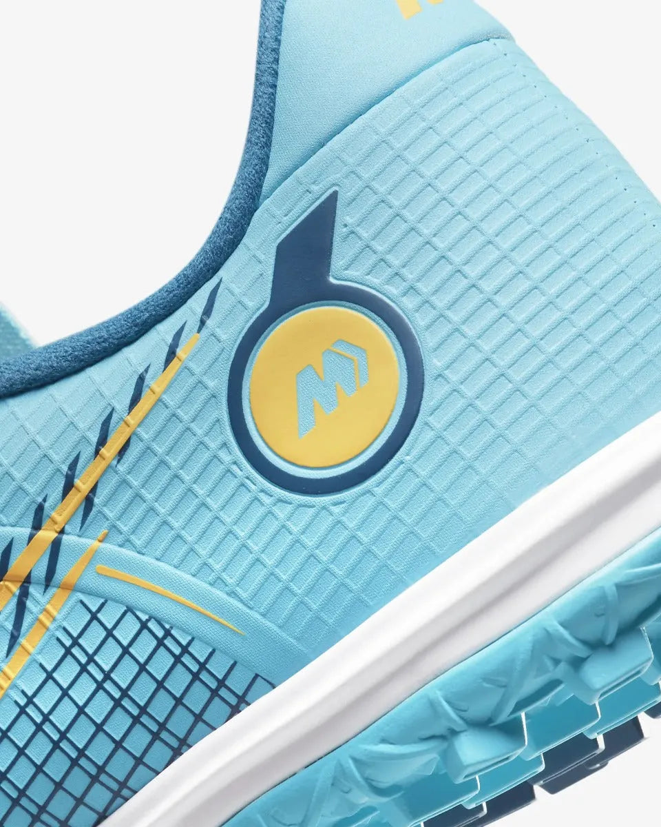 Nike Mercurial Vapor 14 Academy Turf - Chlorine Blue-Laser Orange (Detail 2)