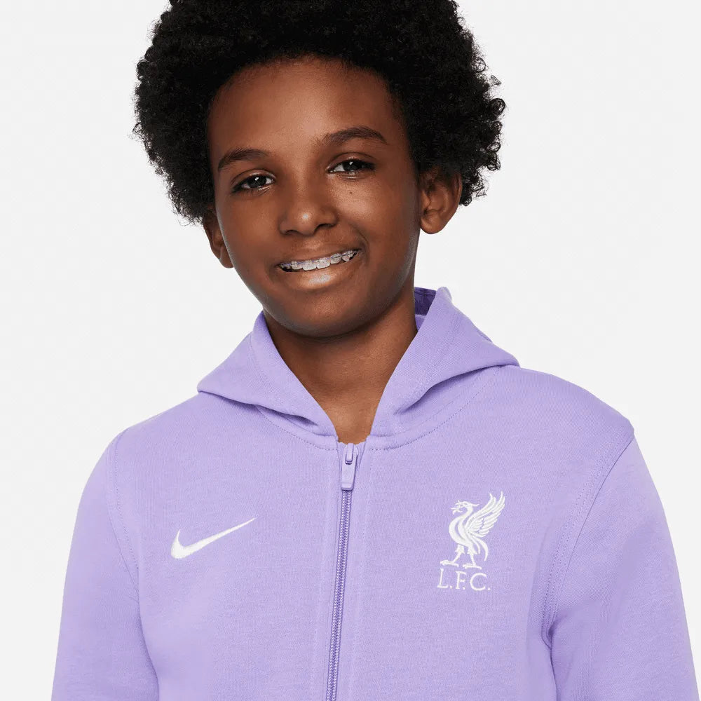 Nike 2023-24 Liverpool Youth NSW Club Hoodie (Detail 1)