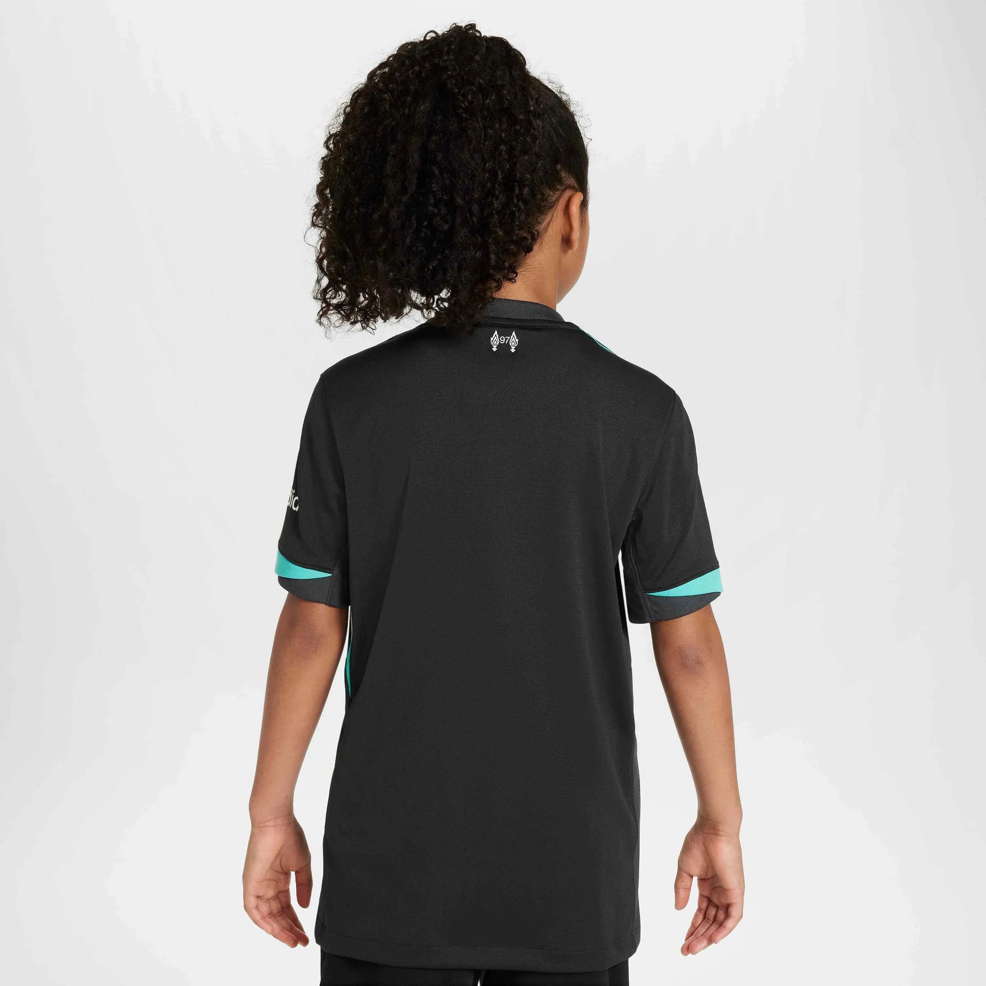 Nike 2024-25 Liverpool Youth Stadium Away Jersey (Model - Back)