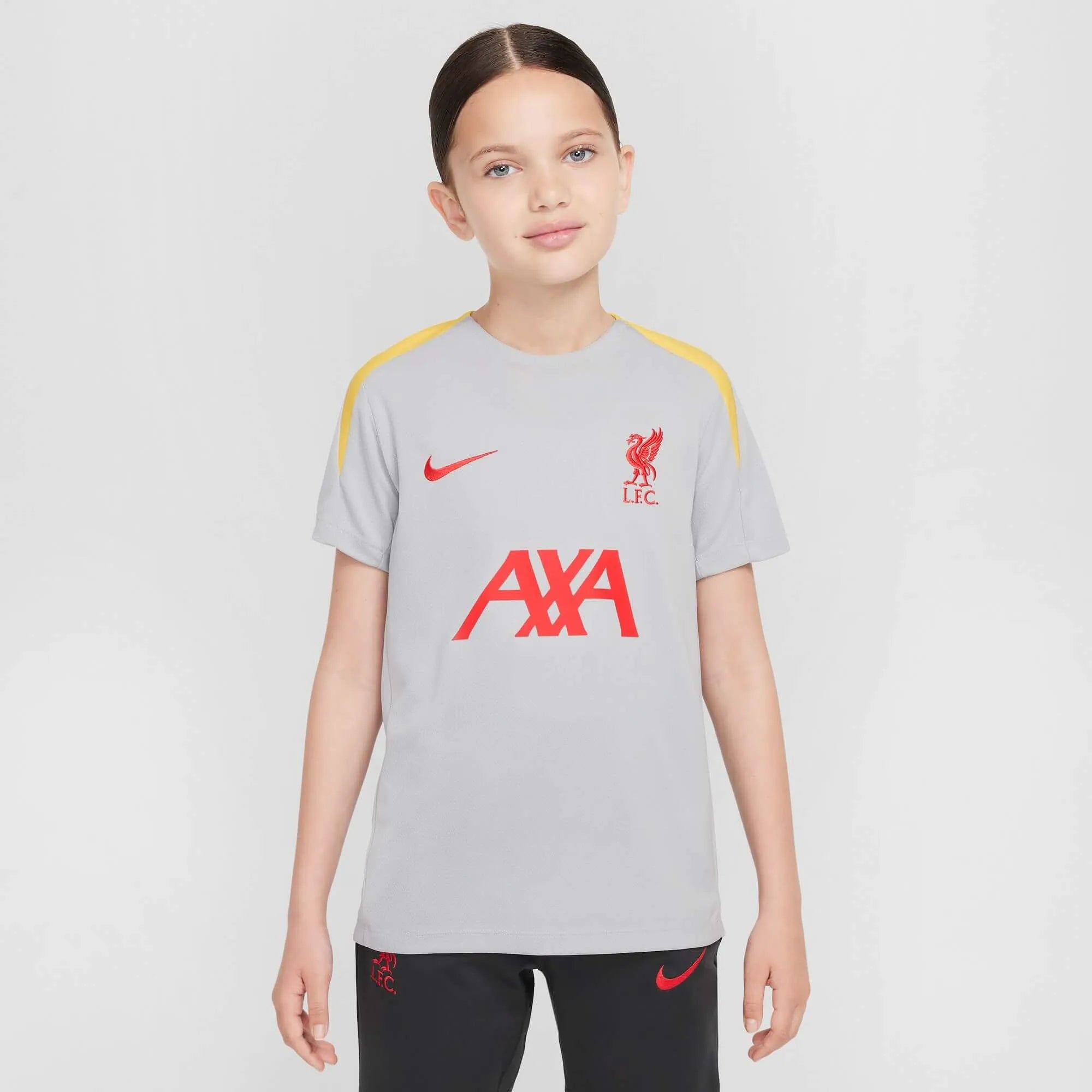 Nike 2024-25 Liverpool Youth Strike Top Gray (Model - Front)