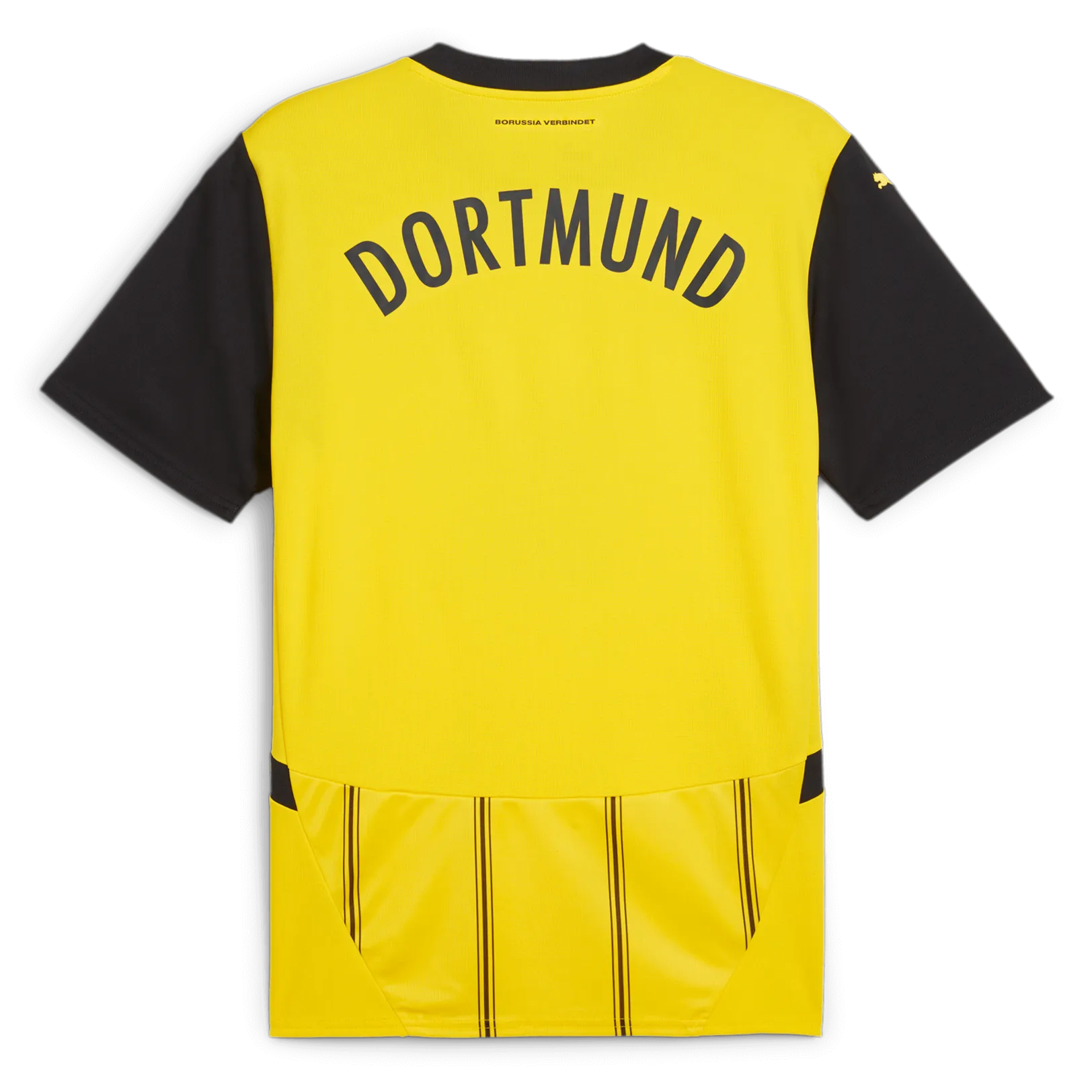 Puma 2024-25 Borussia Dortmund Men's Stadium Home Jersey (Back)