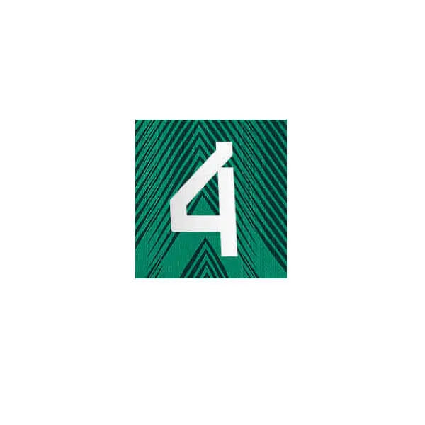 Mexico 2022/23 Home E. Alvarez #4 Jersey Name Set (Front)