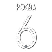 France 2018 Home Pogba #6 Jersey Name Set