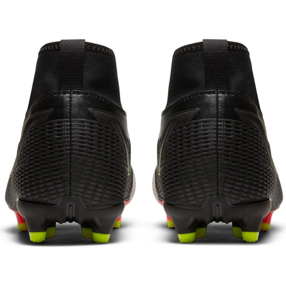 Nike JR Mercurial Superfly 8 Academy FG-MG - Black-Volt-Crimson