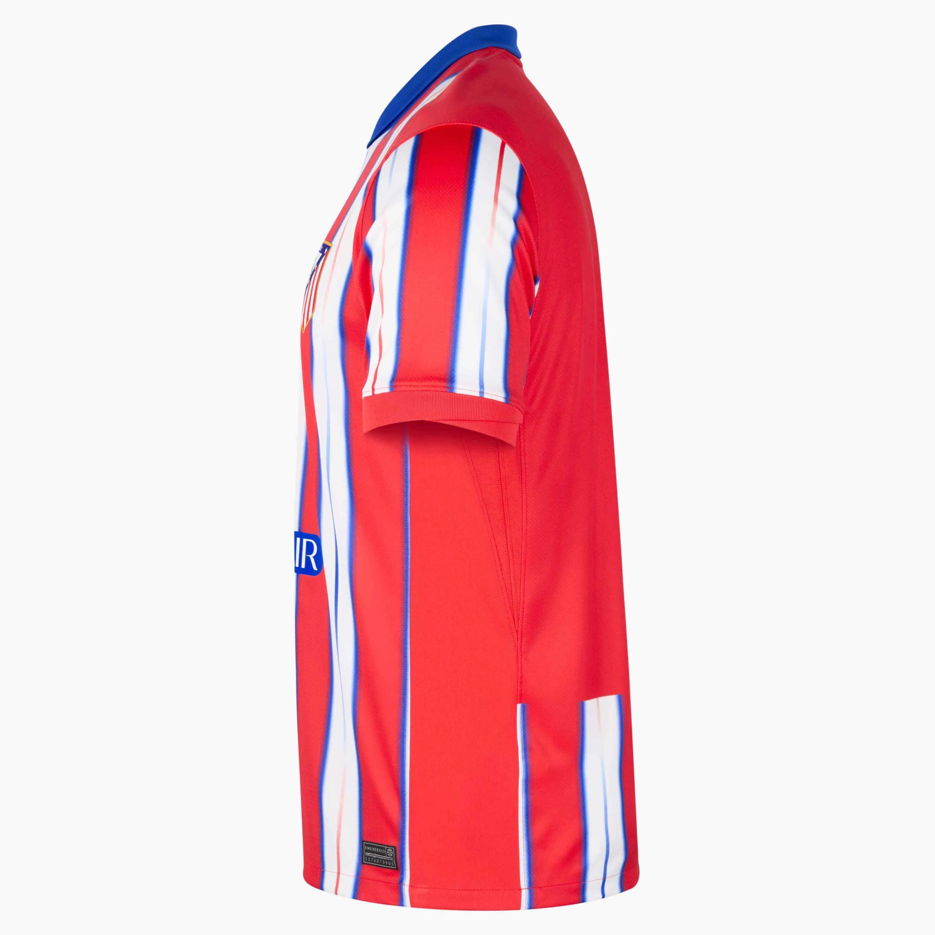 Nike 2024-25 Atletico Madrid Men's Stadium Home Jersey (Side)