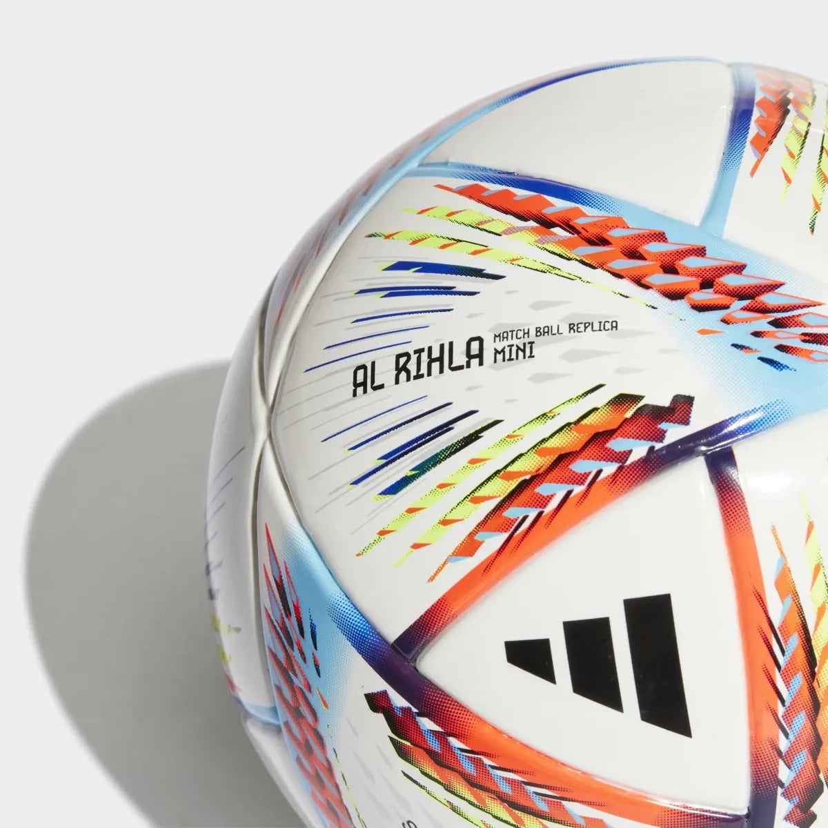 adidas 2022 World Cup Al Rihla Mini Ball - White-Pantone (Detail 2)