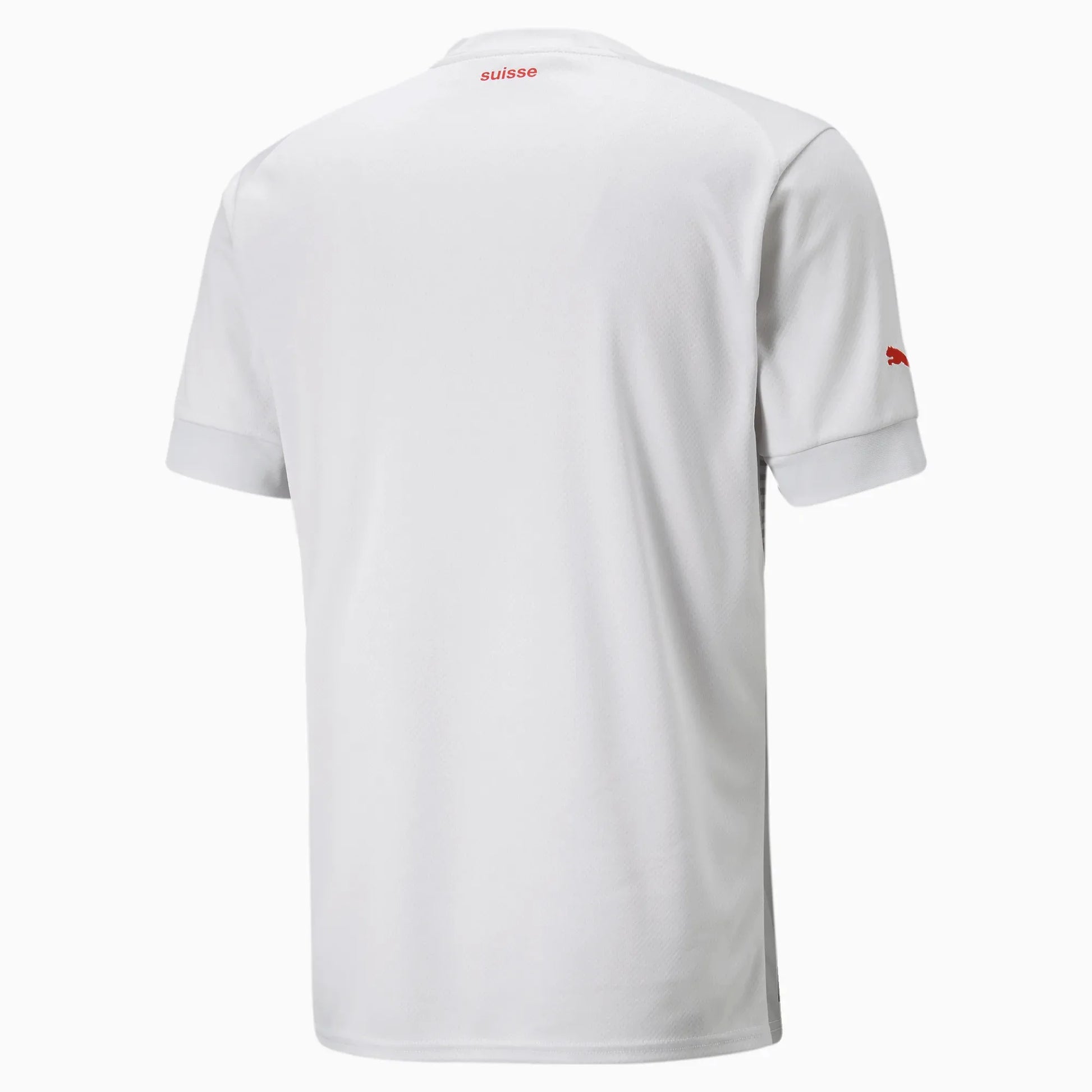 Puma 2022-23 Switzerland Away Jersey White-Red (Back)