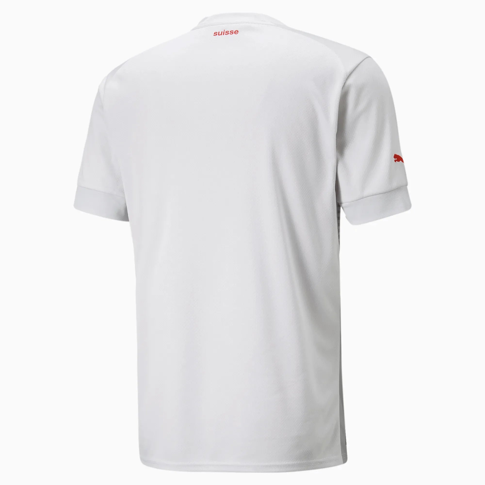 Puma 2022-23 Switzerland Away Jersey White-Red (Back)