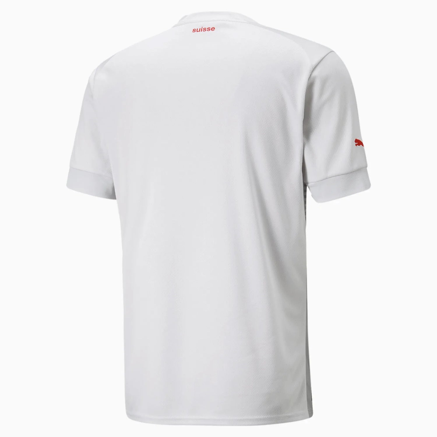 Puma 2022-23 Switzerland Away Jersey White-Red (Back)
