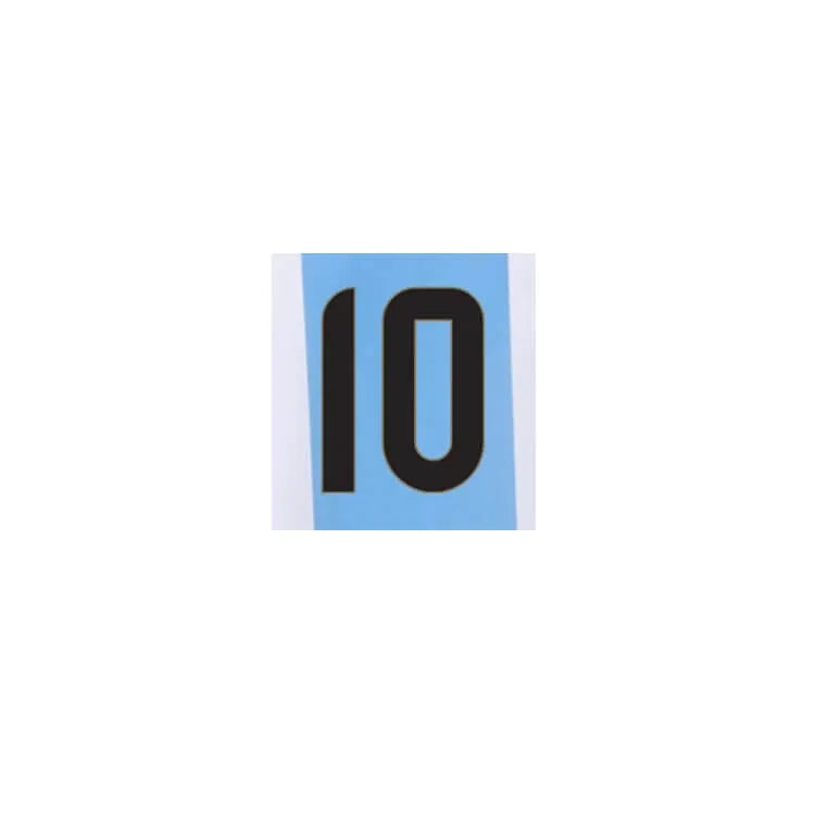 Argentina 2024/25 Home Messi #10 Youth Jersey Name Set (Front)