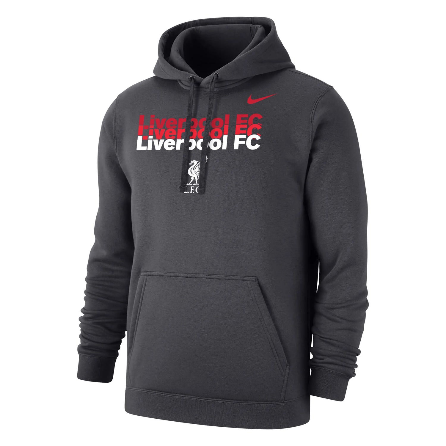 Nike 2023-24 Liverpool Men's Club Fleece PO Hoodie (Front)