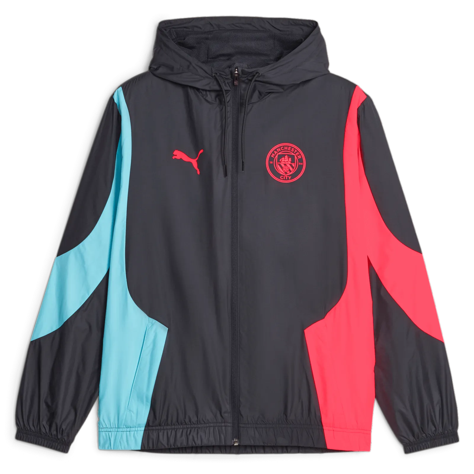 Puma 2023-24 Manchester City Men's Anthem Jacket (Front)