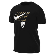 Nike 2023 Pumas UNAM Swoosh Tee - Black (Front)