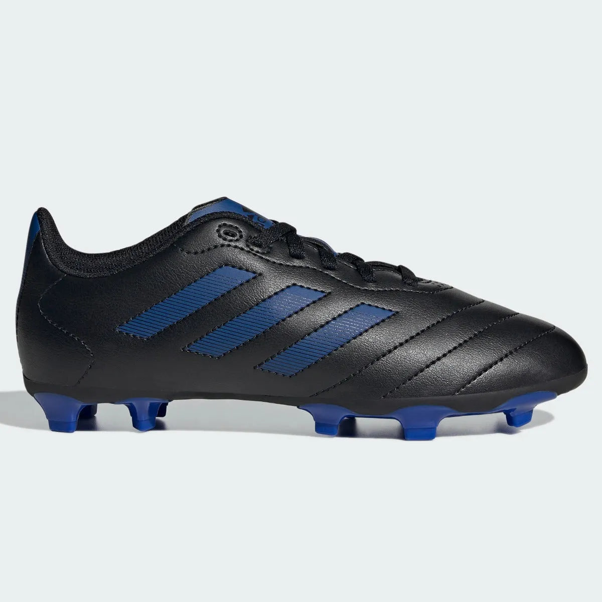 adidas JR Goletto VIII FG - Black-Blue (Side 1)