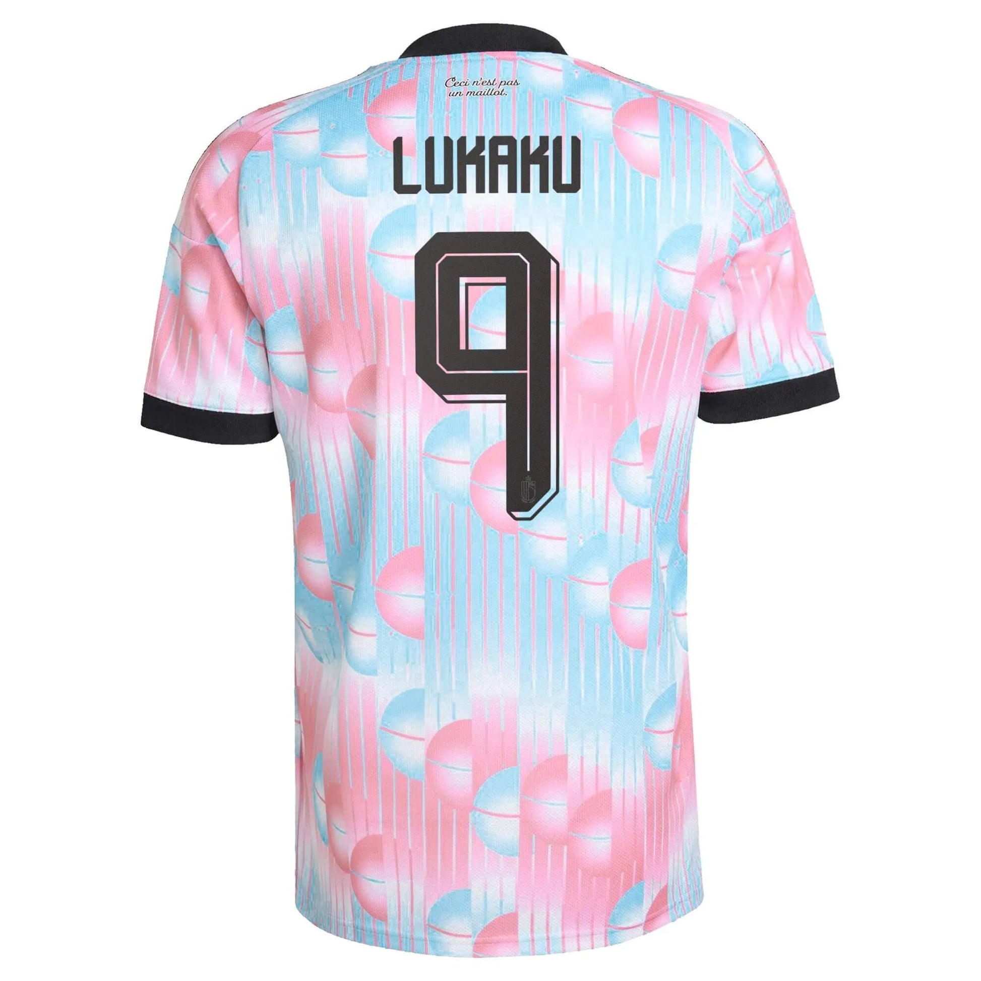 adidas 2026 Belgium Men's Stadium Away Soccer Jersey (Lukaku)