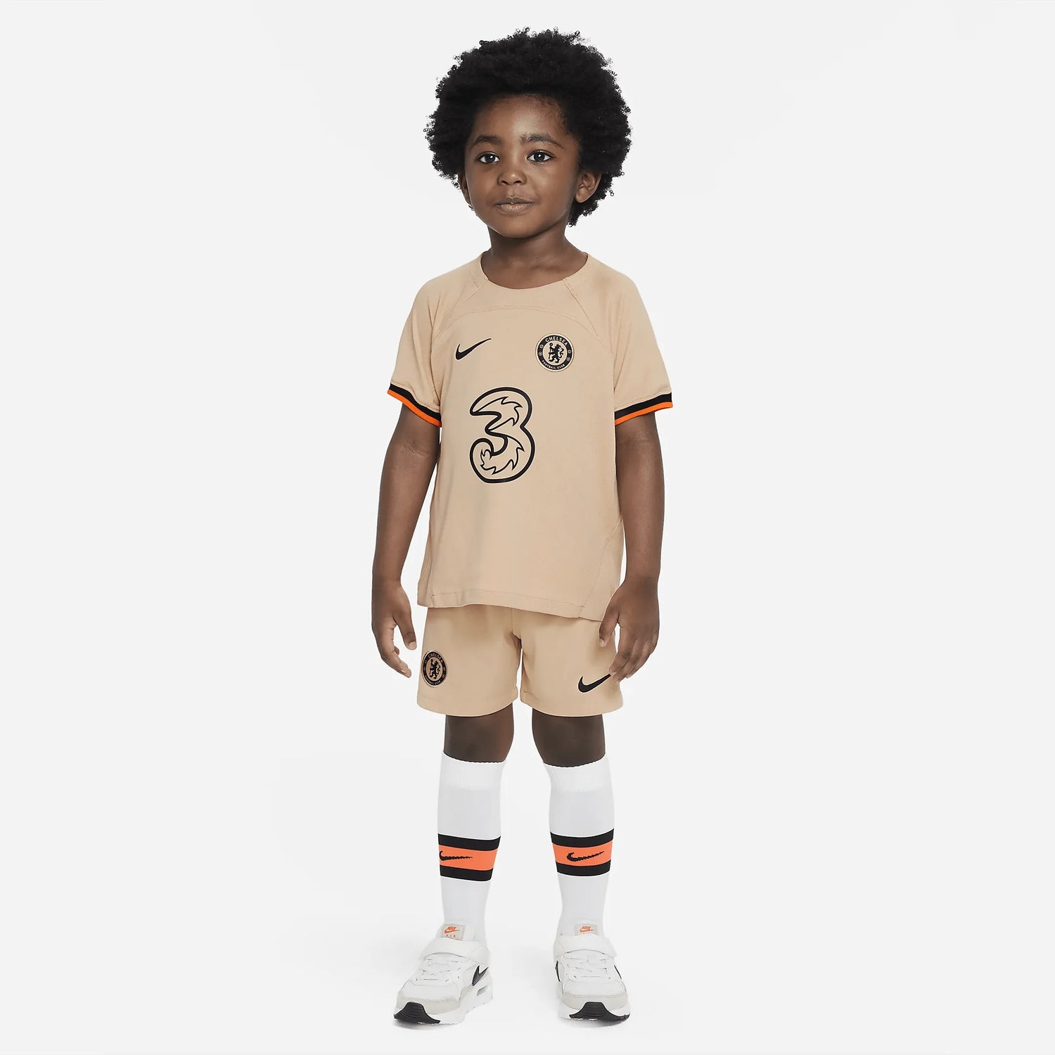 Nike 2022-23 Chelsea Little Kid's Third Kit (Model - Front)