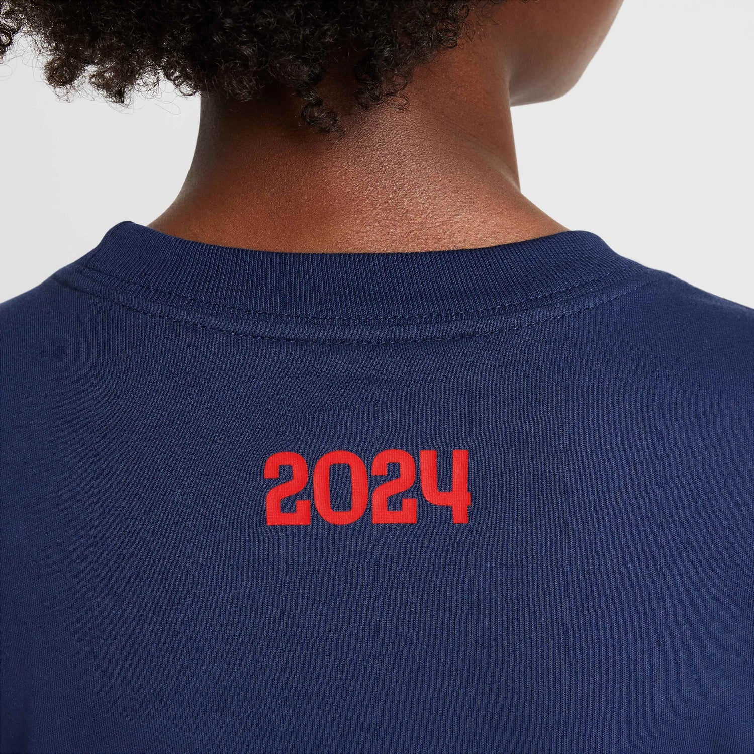 Nike 2024-25 PSG Youth Iconic Tee (Detail 2)